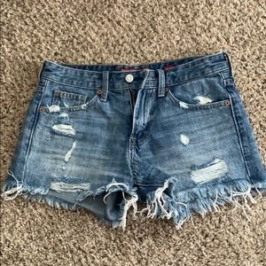 Lucky Brand Distressed Denim Shorts
